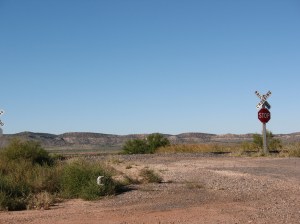 66 in NM RR crossing