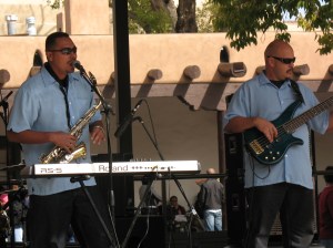 Band on Plaza Santa Fe, NM