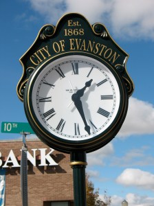 I took my lunch break in Evanston, WY, a lovely small town near the Utah-Wyoming border.