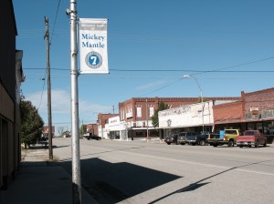 Main road through Commerce, OK.