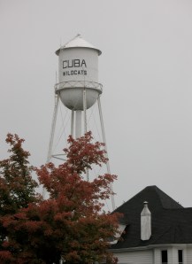 Water tower, Cuba, MO.