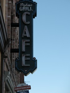 Palms Cafe sign Atlanta