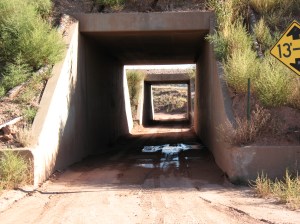 Tunnels on 66 west of Palomas, NMjpg